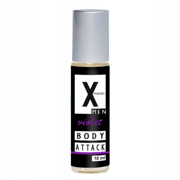 Perfumy X-Phero Body Attack Violet for men, 10 ml